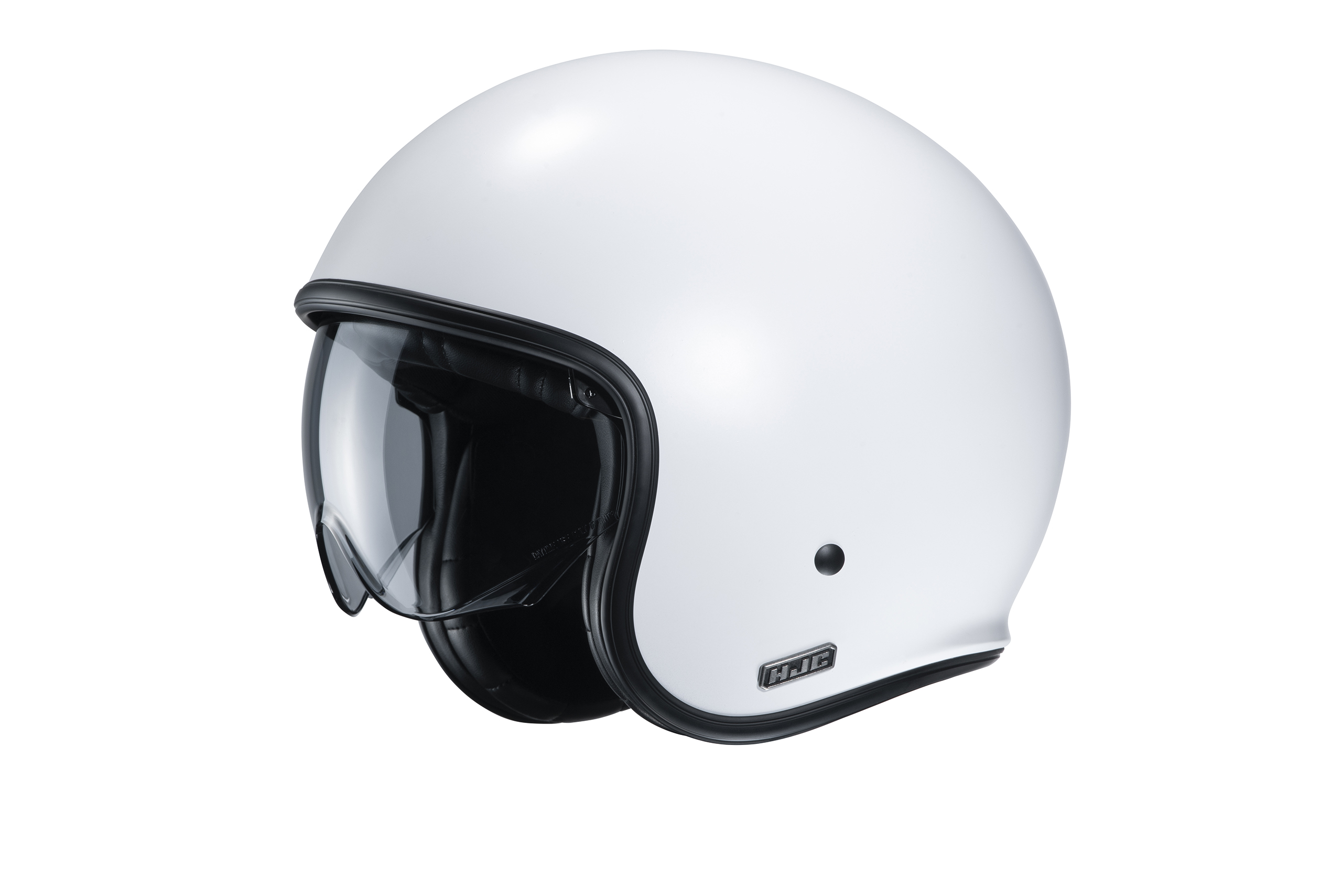 Prilba s otvorenou tvárou HJC V30 White Matt + XL