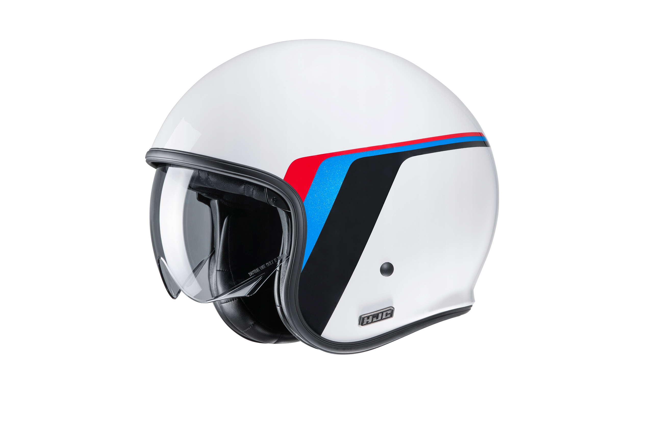 HJC V30 Osor White Pearl M