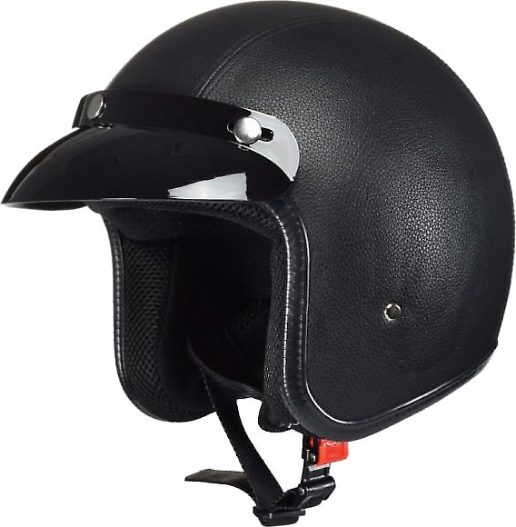 Prilba s otvorenou tvárou so sekačkou priezoru Bobber BLACK XL