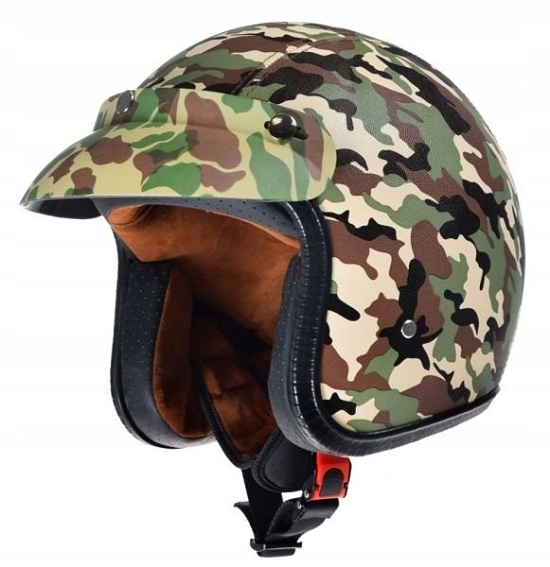 Otvorená prilba so štítom pre chopper MORO XL