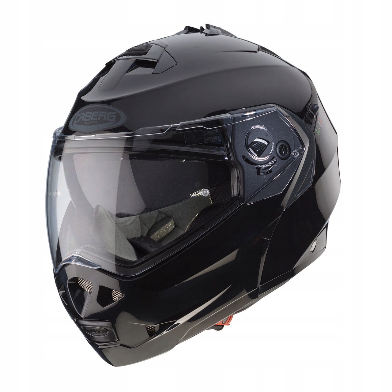 CABERG DUKE II SMART BLACK - čeľusťová prilba XL