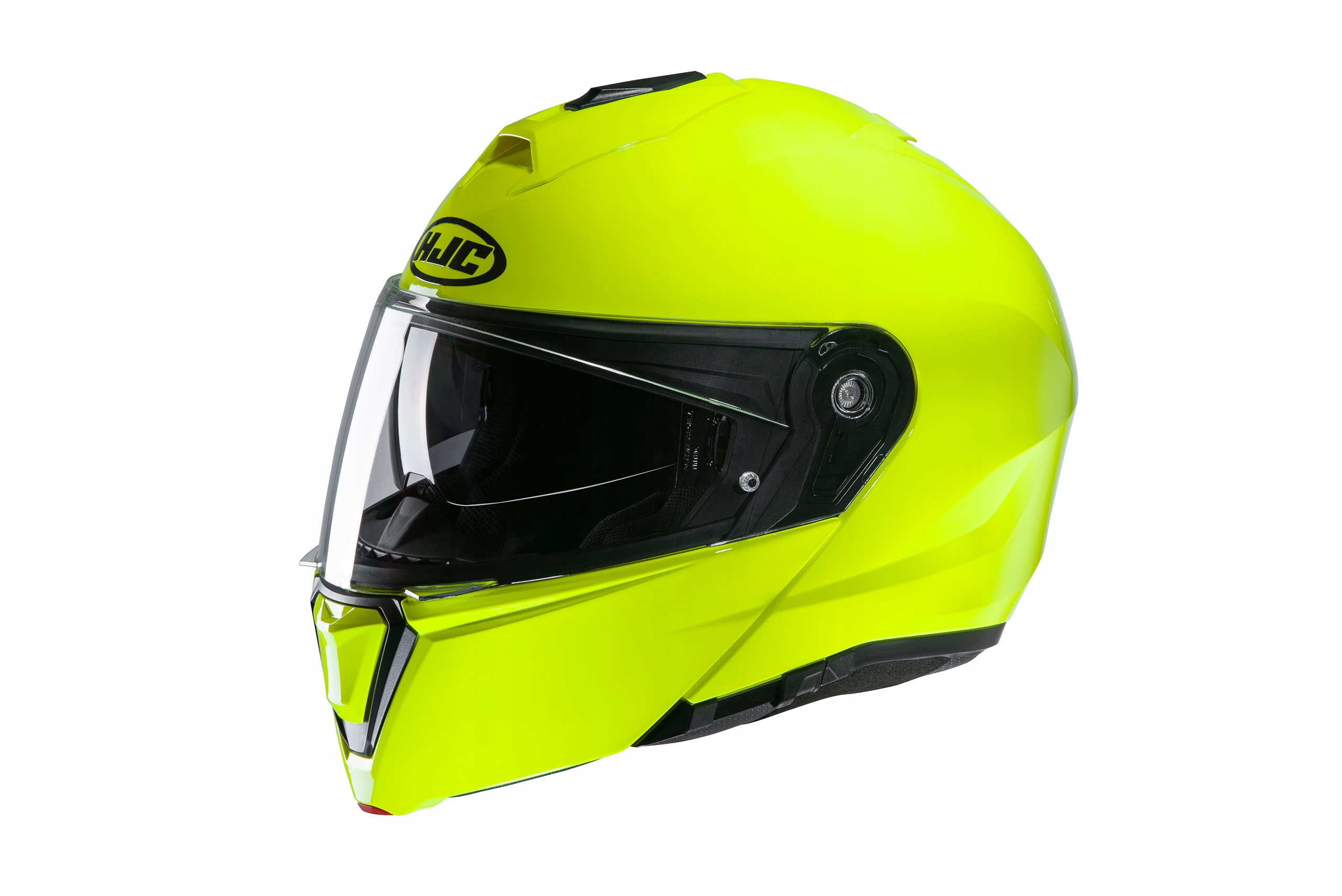 Prilba s otvorenou tvárou HJC I90 P / J Yellow Fluo Blenda M