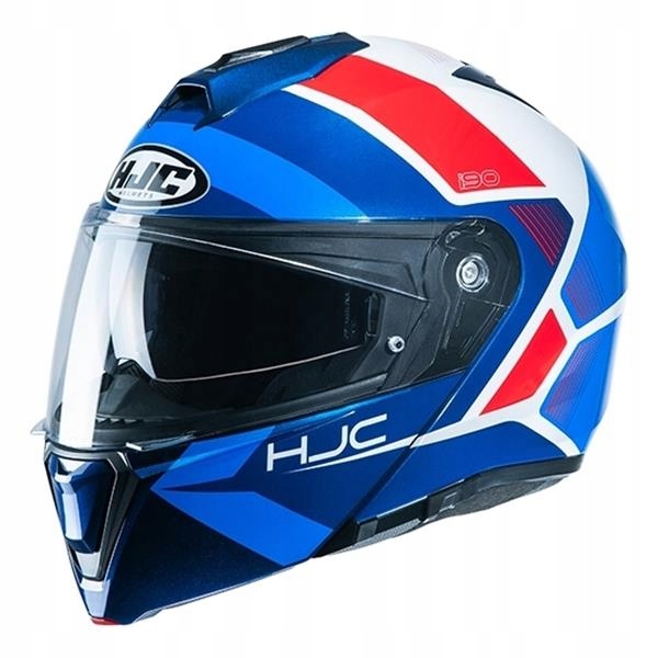 Prilba HJC i90 HOLLEN s otvorenou tvárou Blue White XS
