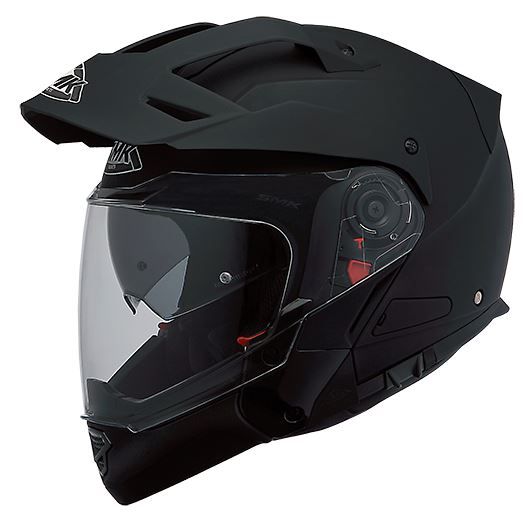 Čeľusťová prilba SMK HYBRID EVO MATT ČIERNA veľkosť XXL