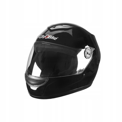 Čeľusťová prilba WL-101 Black Gloss S