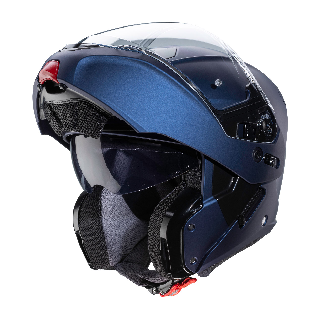 Čeľusťová prilba so štítom, pinlock Caberg HORUS BLUE M