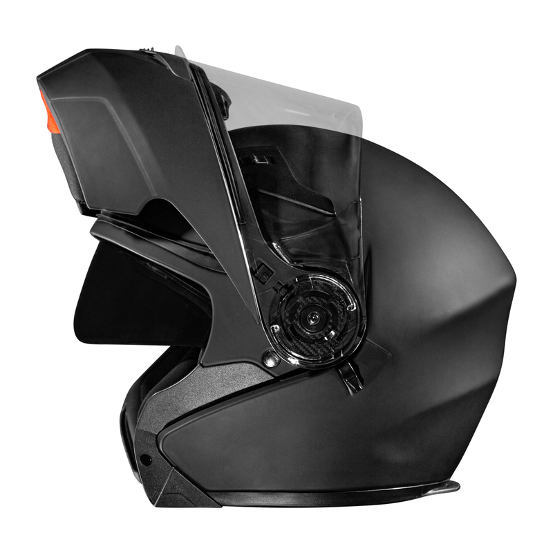 Prilba s otvorenou čeľusťou s reflektorom OZONE FLIP UP WIND MAT XL