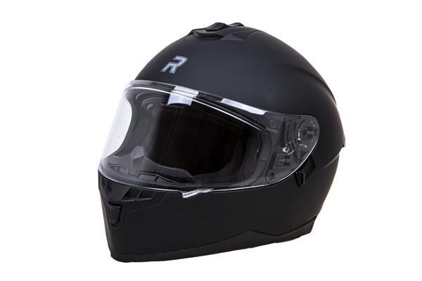Prilba s reflektorom RHINO RACER 2 BLACK MATT S + zadarmo