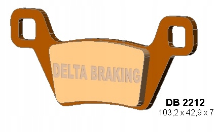 Zadné bloky Delta Kymco MXU 500 550 700 11-18