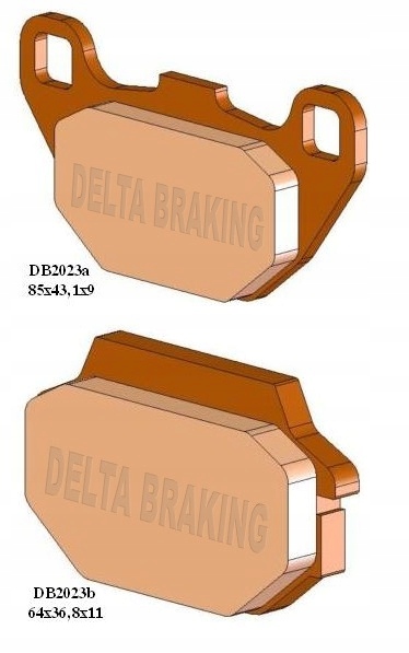 Zadné bloky Delta Kymco Maxer 50 MXU 50 150