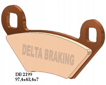 Zadné bloky Delta Polaris Scrambler 850 13-15