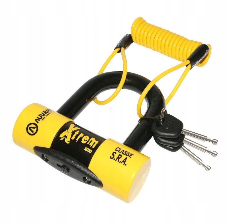 Visací zámok XTREM MINI s pripomienkou AUVRAY 16 mm