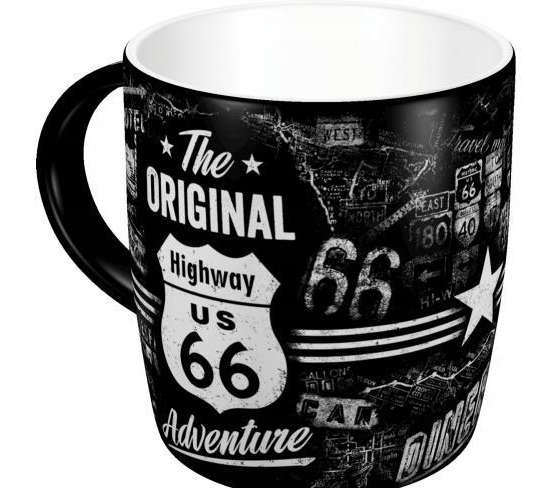 Hrnček na motorku Highway 66 340 ml
