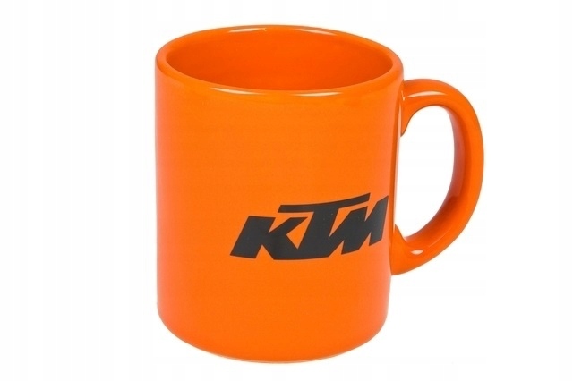 Hrnček s logom KTM Ready 2 Race, oranžový