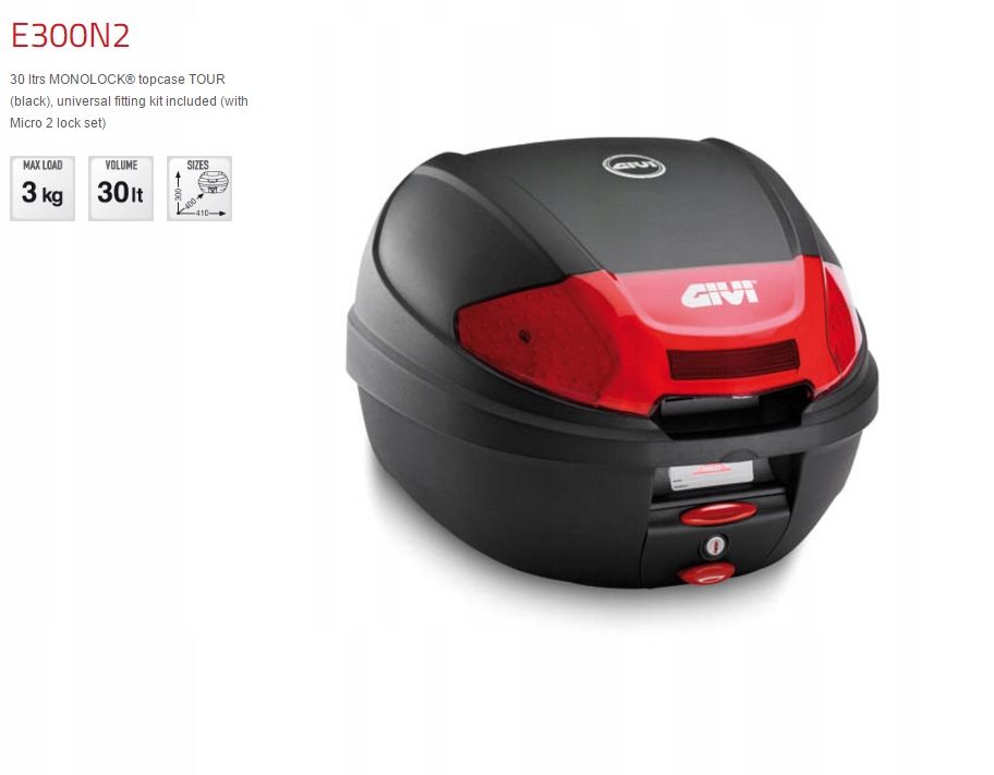 Givi E300N2 Monolock - 30 litrov