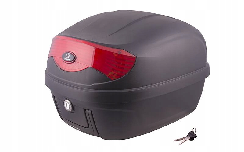 Puzdro MR-808, 28 l, čierne, červené reflektor