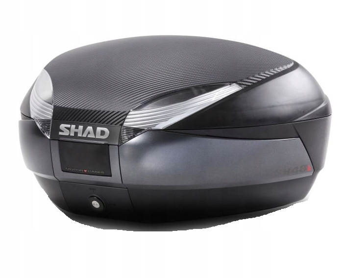 Stredový kufor SHAD SH48 tmavošedý 48L