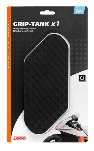 Nálepka LAMP Grip-Tank X1 na nádrži čierna
