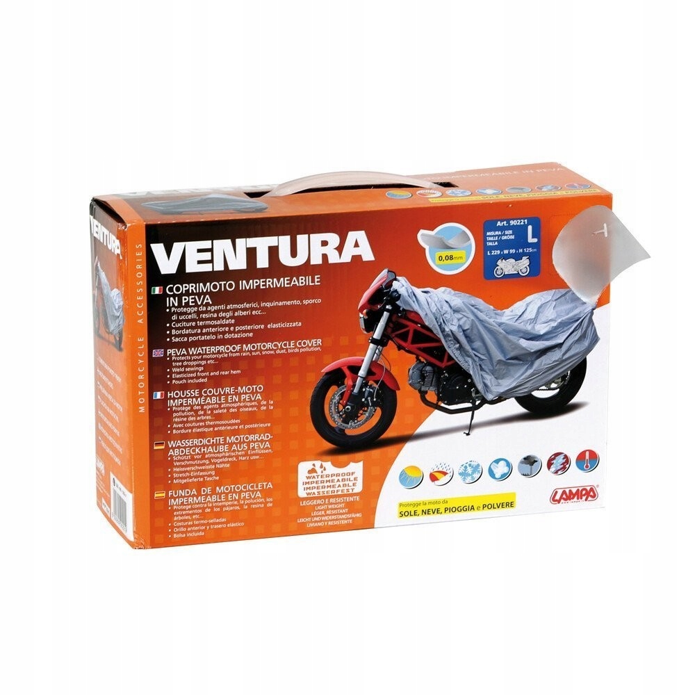LAMPOVÝ poťah na motorku Ventura veľkosť L