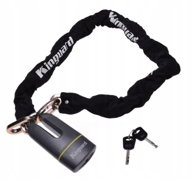 TVRDENÝ REŤAZ 1,2M + PADLOCK SILNÝ HD