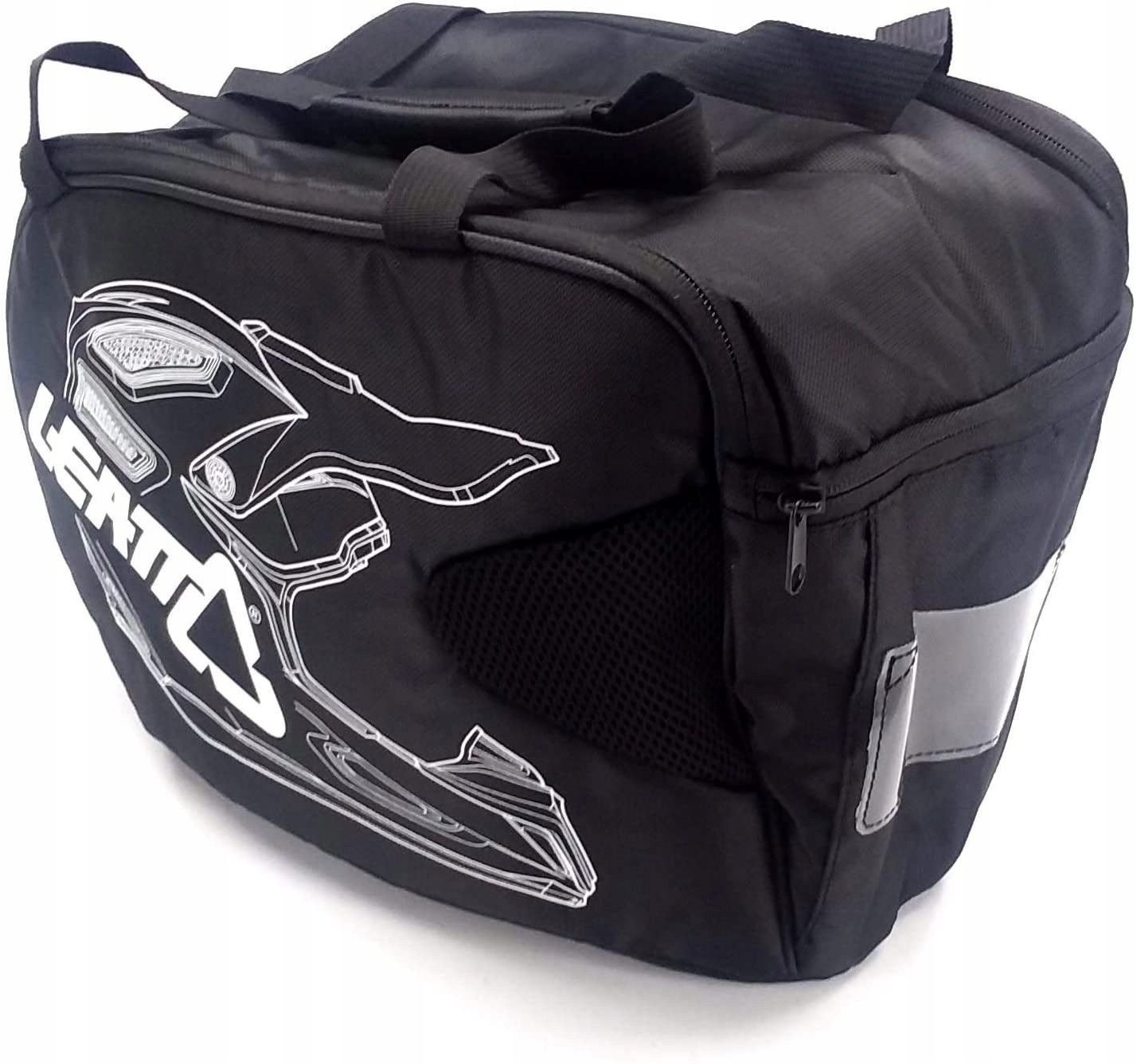 Čierna taška na prilbu LEATT HELMET BAG