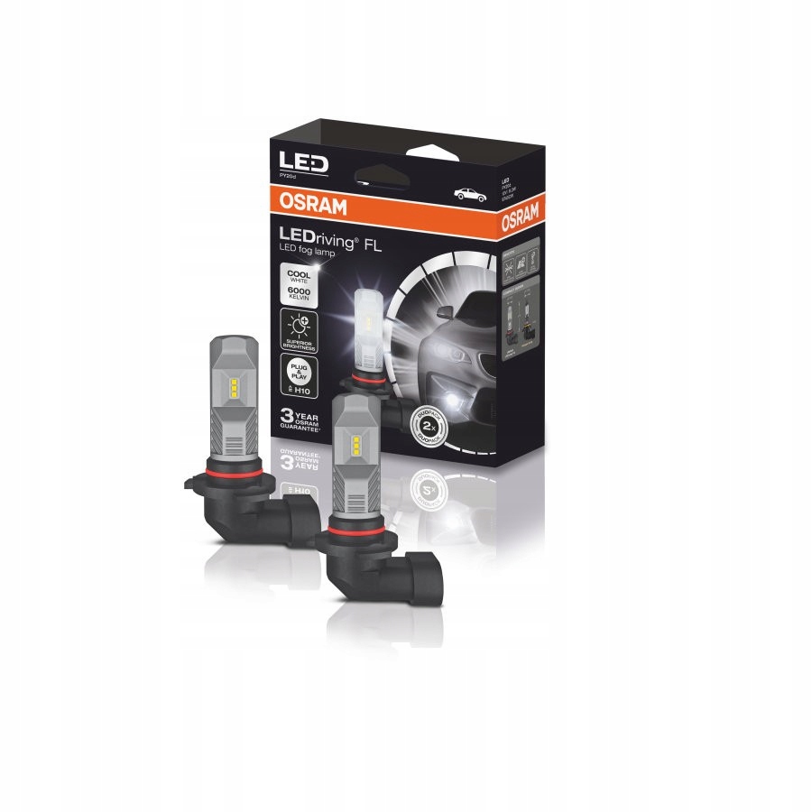LED žiarovky FL H10 OSram LED