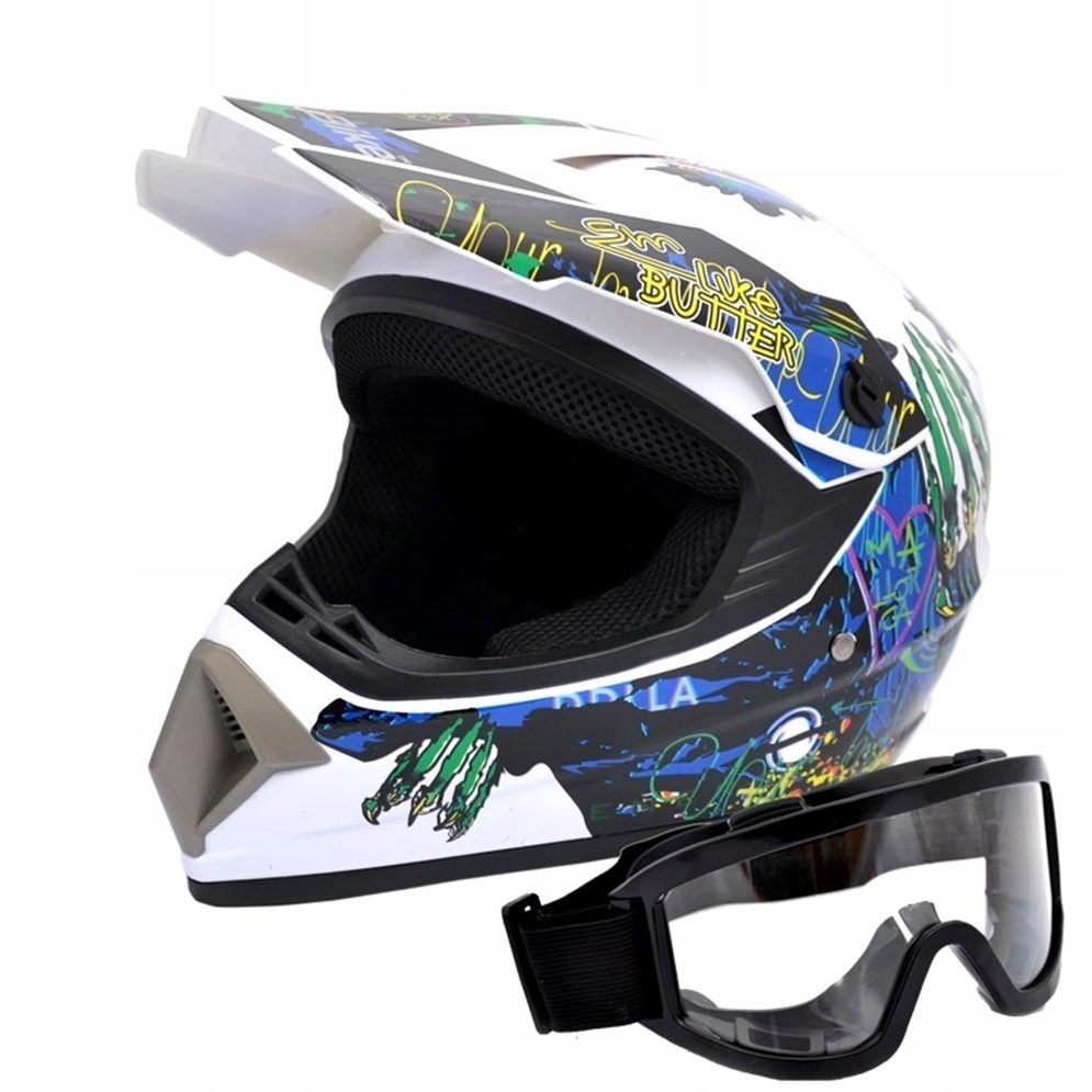 ĽAHKÁ PRILBA NA OKENNÉ OKULIARE ENDURO QUAD L +