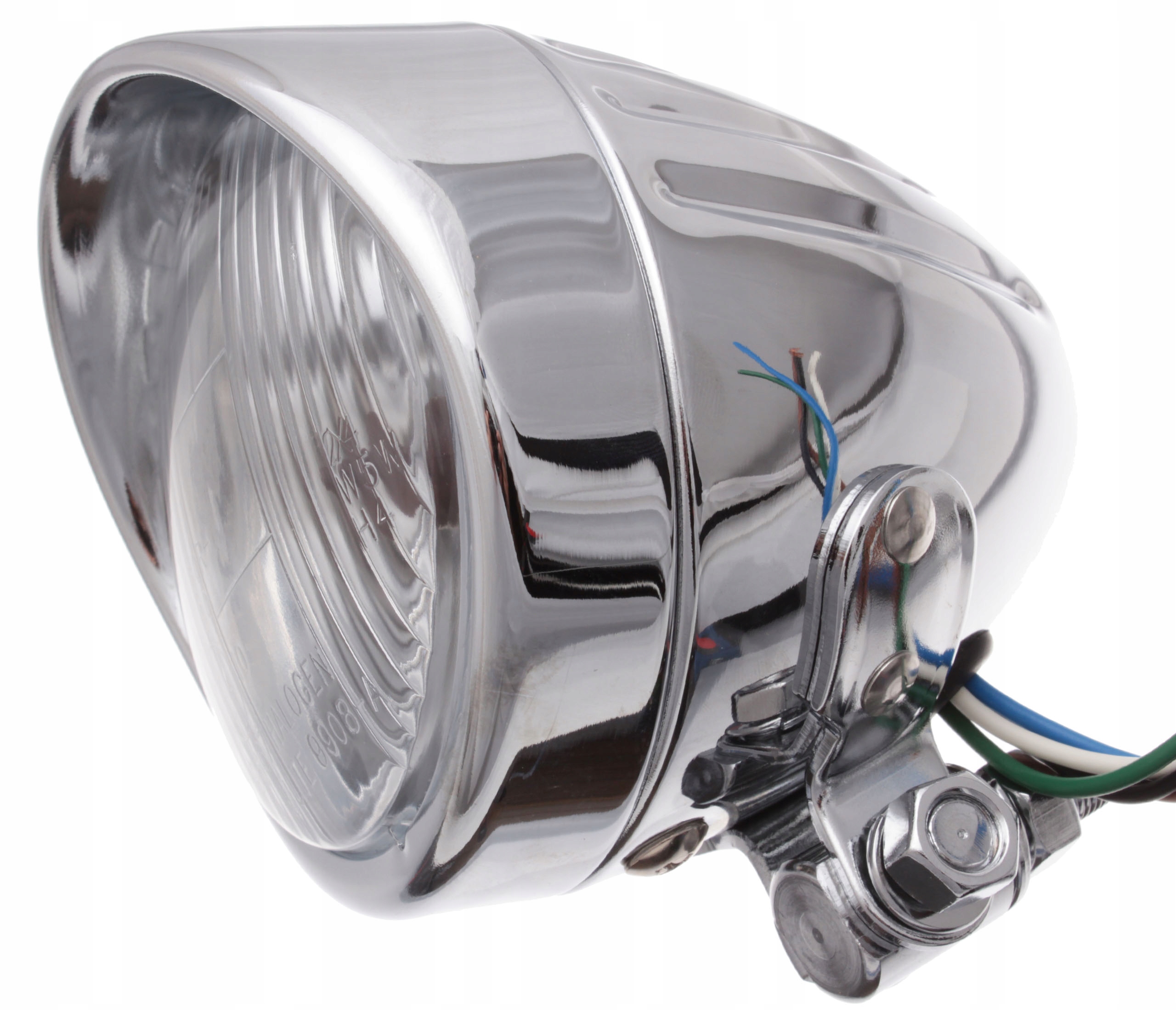 SVETLOVÁ SVETLOMETA 4 PALEC H4 60 / 55W HARLEY YAMAHA BMW