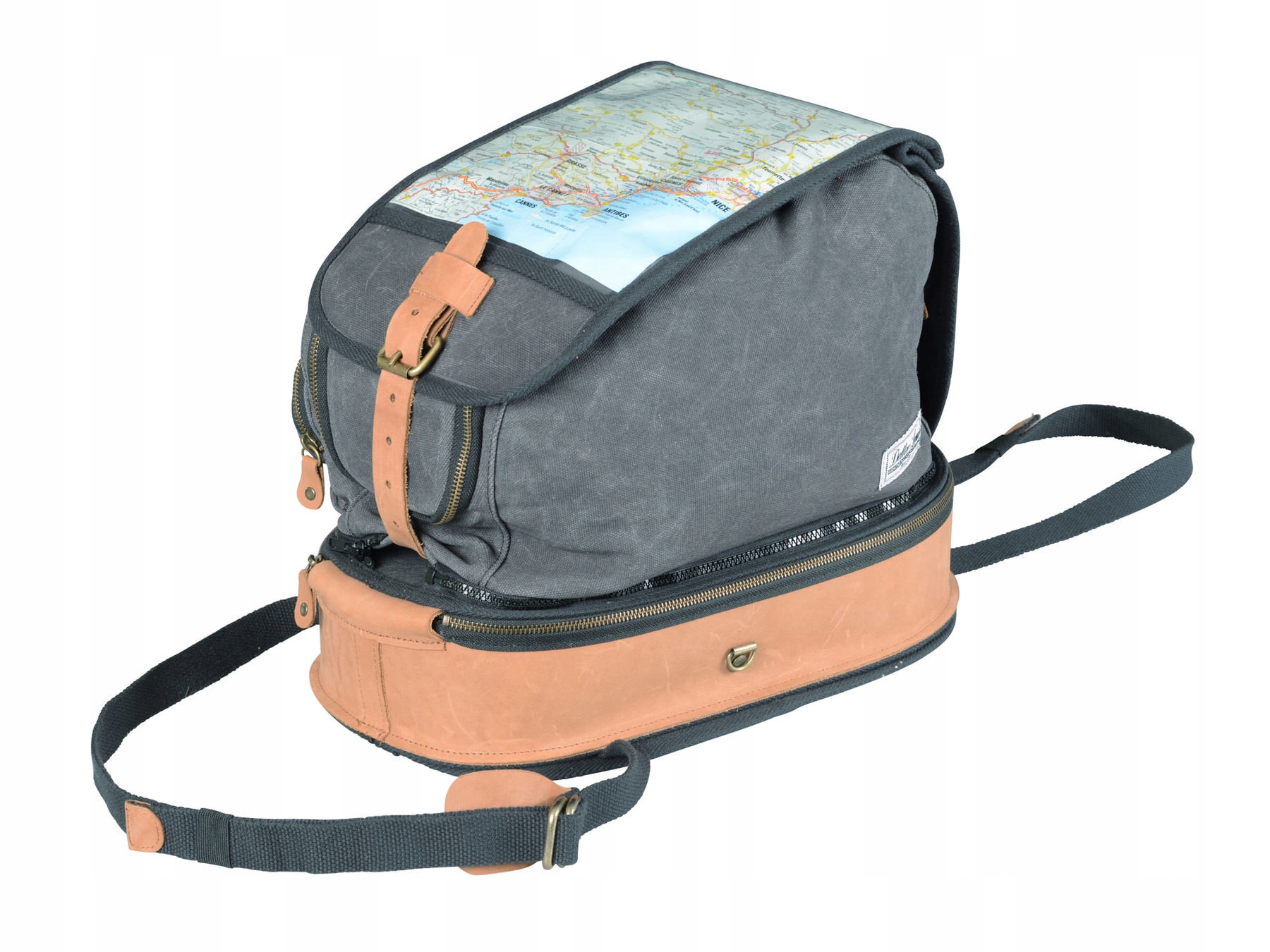 LOUIS TANKBAG + VINTAGE BATOH na motorku