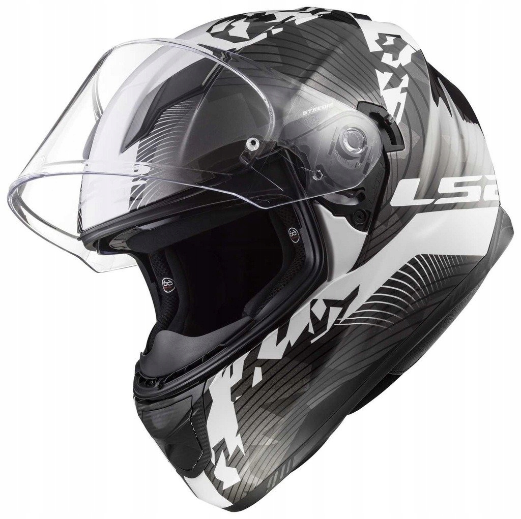 LS2 FF320 STREAM EVO HYPE TITÁNOVÝ MOTOCYKL L