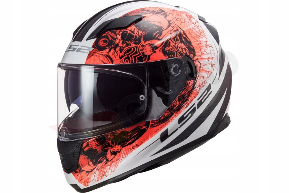 MOTOCYKL LS2 FF320 STREAM EVO TRÓN BIELY Ľ