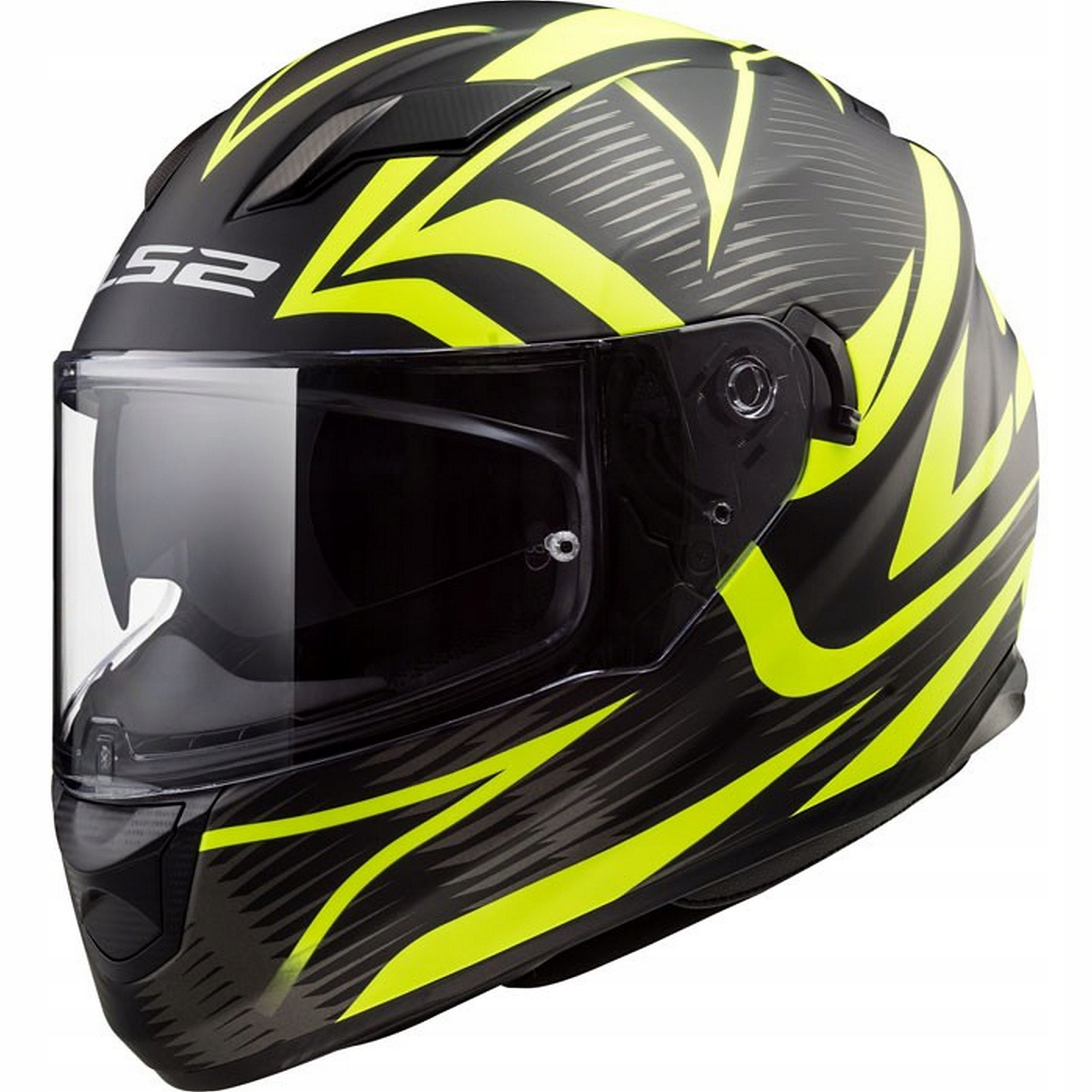 LS2 FF320 STREAM JINK Celá prilba Matt Yellow XL