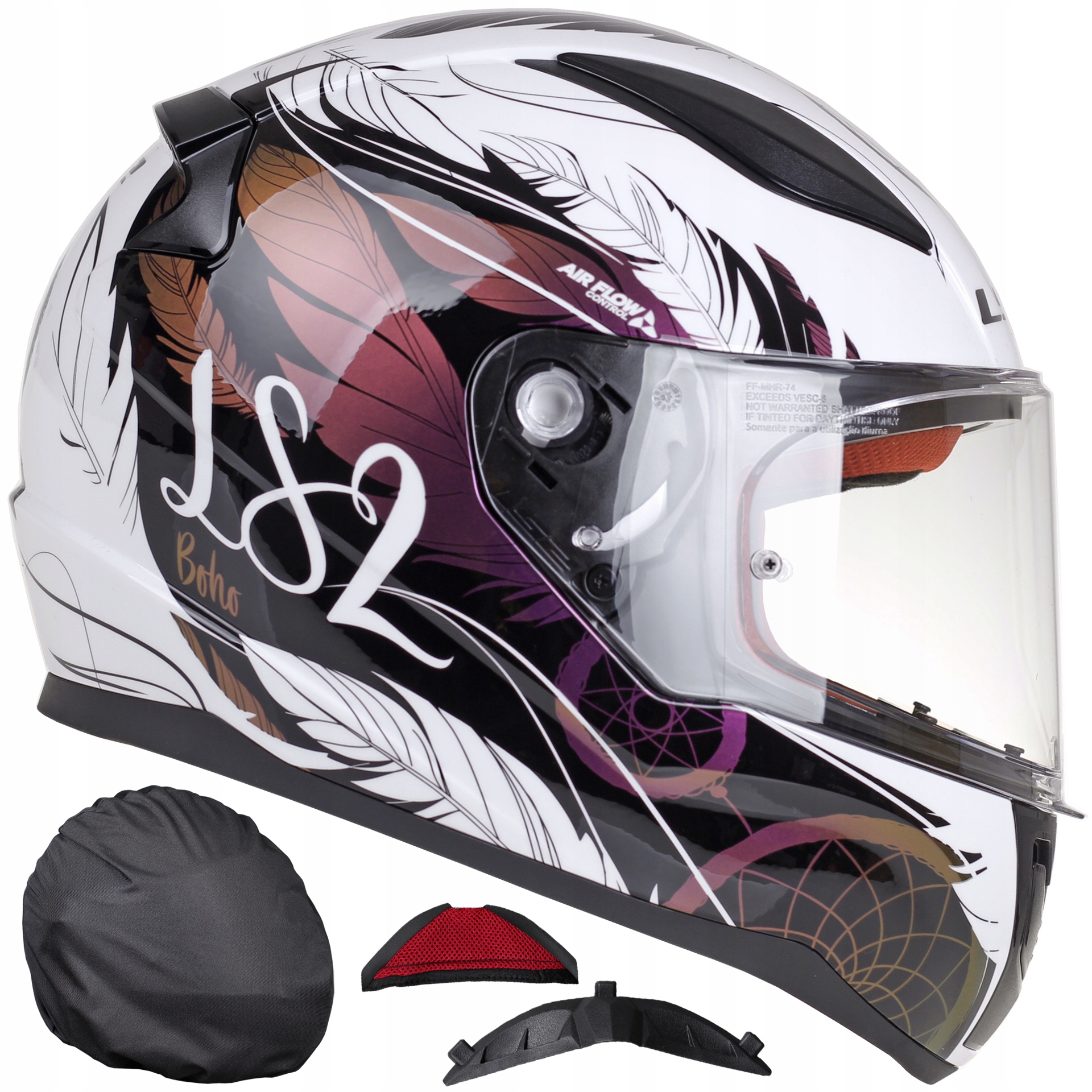 Prilba na motorku LS2 FF353 RAPID BOHO ZADARMO