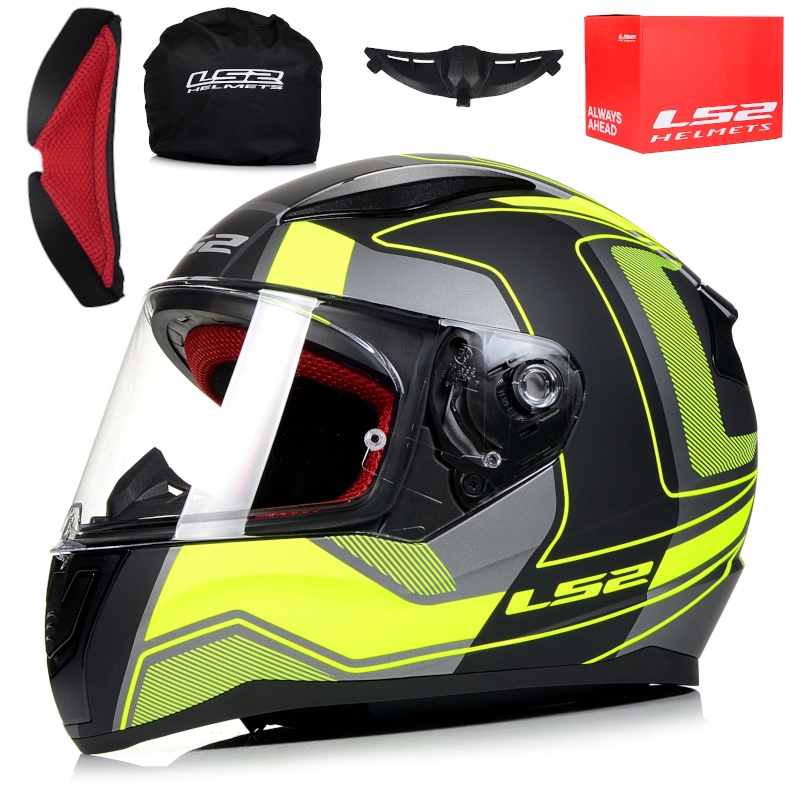 Prilba na motorku LS2 FF353 RAPID CARRERA veľkosť M.