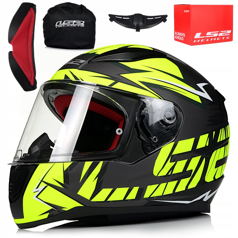 LS2 FF353 RAPID CROMO ŽLTÁ H-V MOTOCYKLOVÁ PRILBA