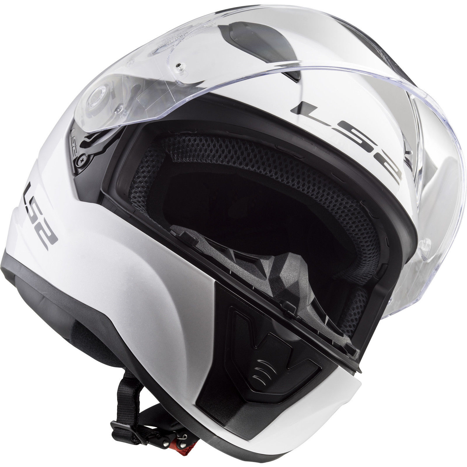 LS2 FF353 RYCHLÁ PRILBA NA MOTOCYKLE BIELA BALACLAVA L