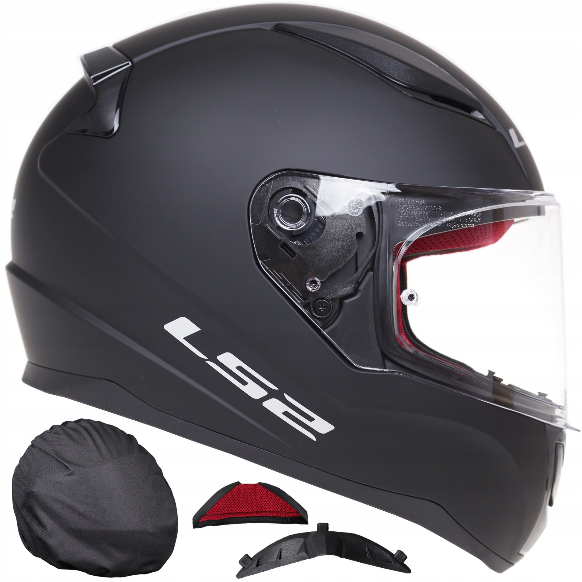 LS2 FF353 RYCHLÁ MOTOCYKLOVÁ PRILBA CZ MAT ZADARMO