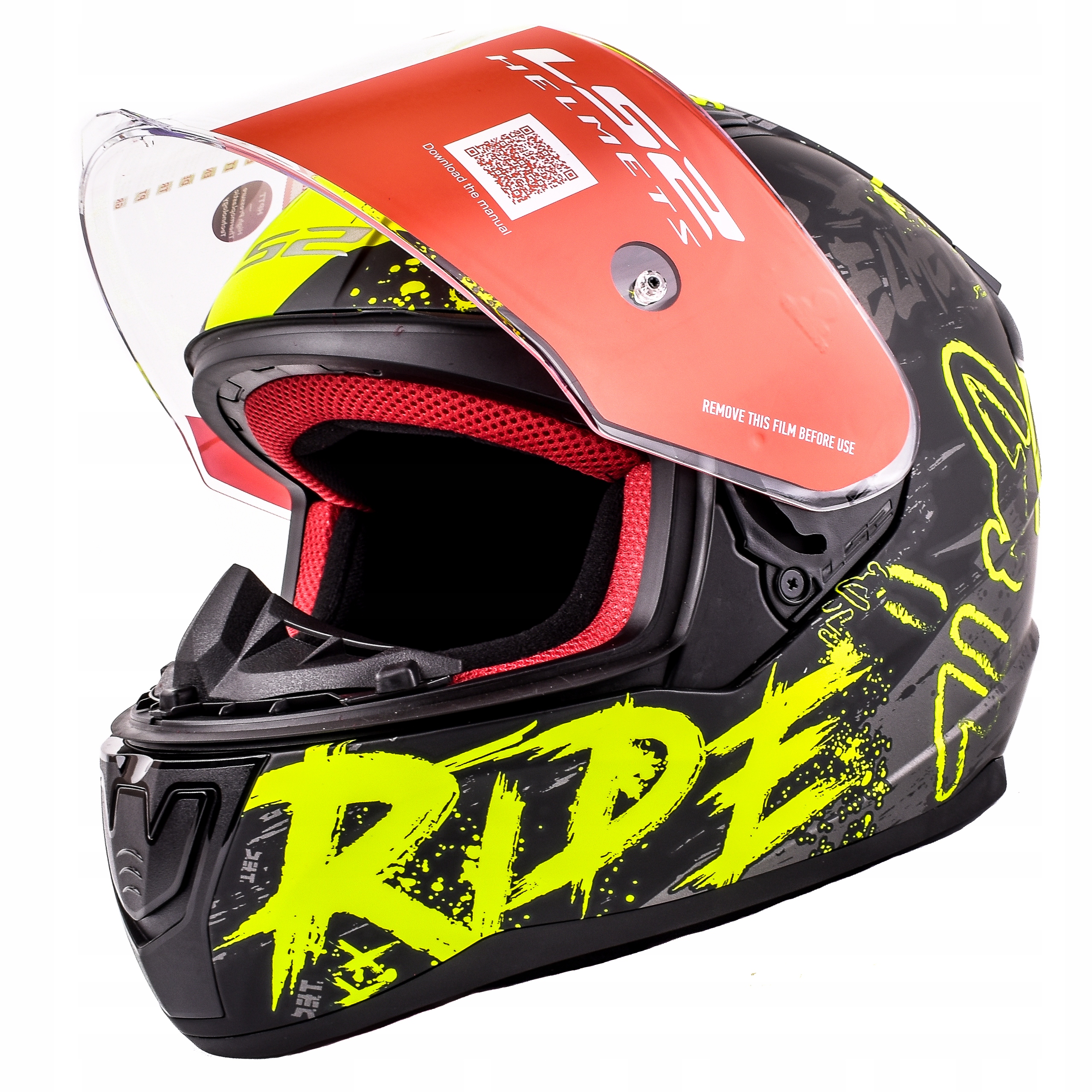 Motocyklová prilba LS2 FF353 RAPID Naughty YELLOW XL