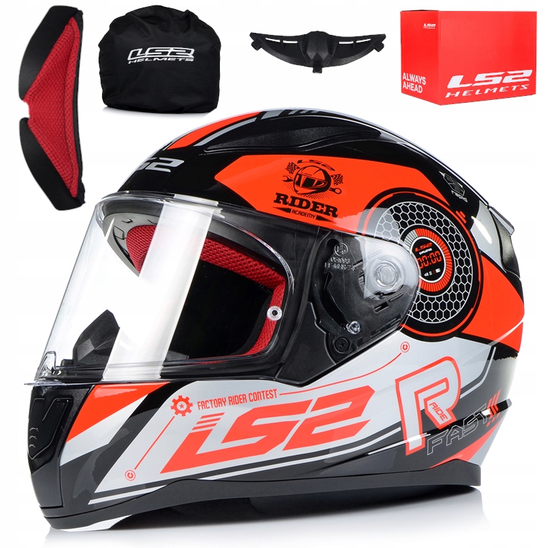 PRILBA LS2 FF353 RAPID STRATUS ČIERNA MOTOCYKLOVÁ