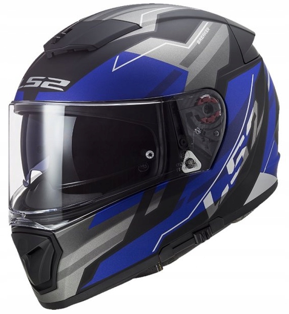 LS2 FF390 BREAKER BETA MATT BLUE integrálna prilba M