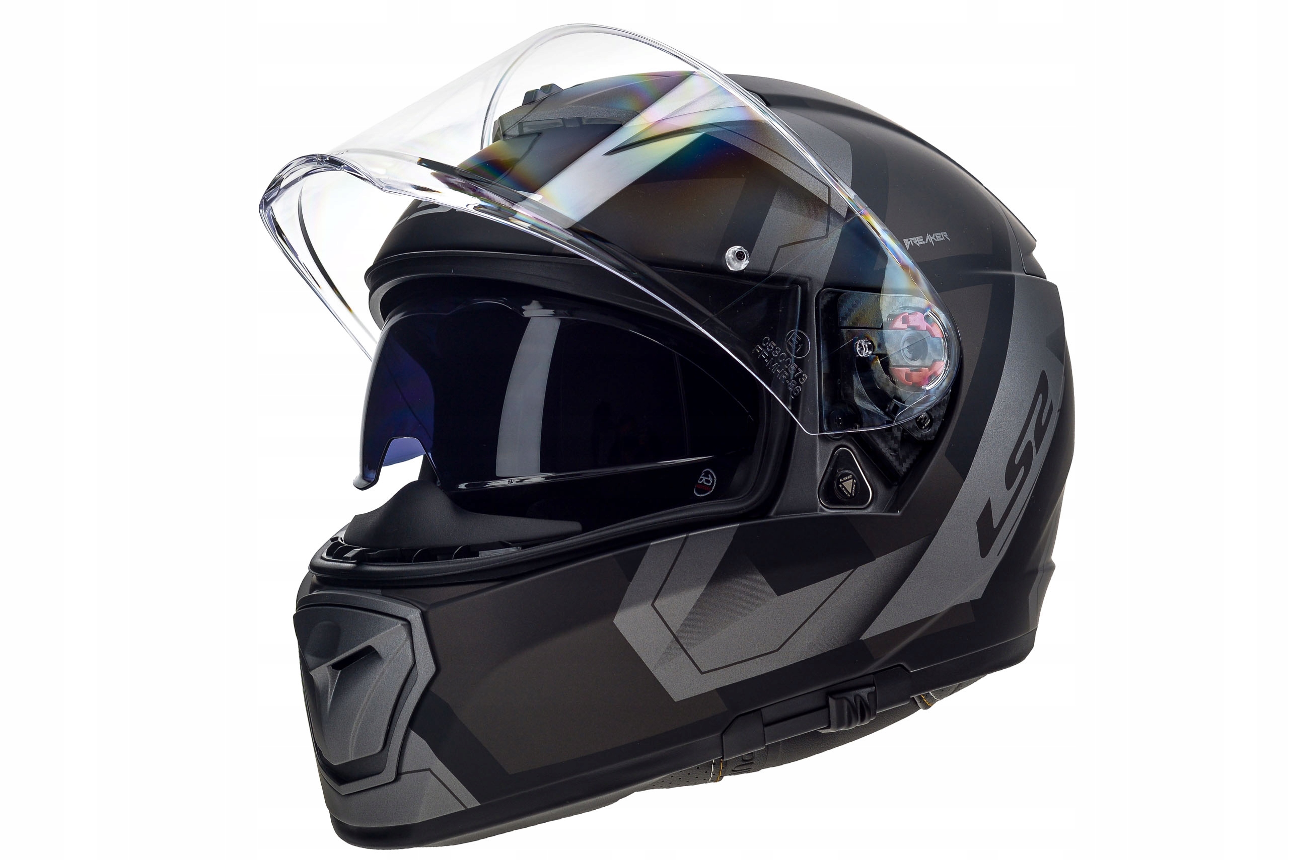 LS2 FF390 BREAKER MATNÁ XL PRILBA NA MOTOCYKLE