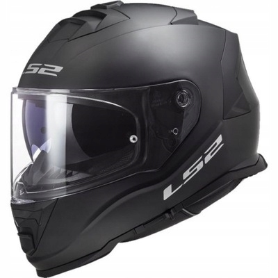 LS2 FF800 MATNÁ ČIERNA MOTOCYKLOVÁ PRILBA XXL SADA