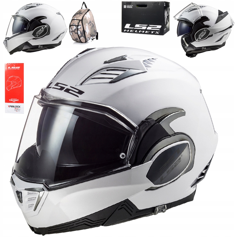 LS2 FF900 MODULÁRNA PRILBA NA MOTOCYKLE s.2XL + PINLOC