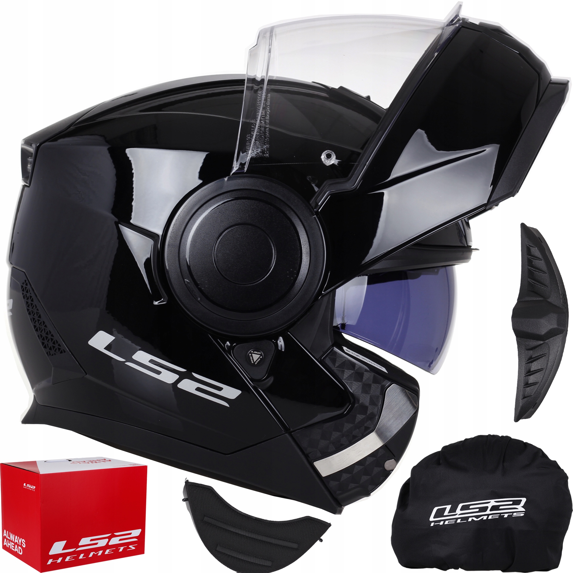 PRILBA LS2 FF902 SCOPE BLACK JUMP ČIERNA