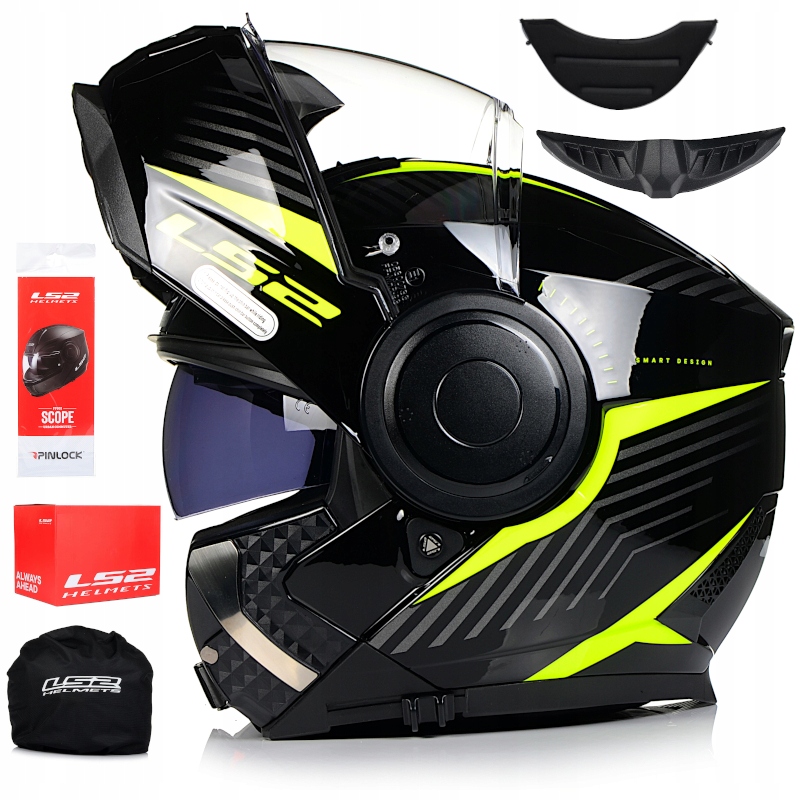 Prilba na motorku LS2 FF902 JAW, XS PINLOCK
