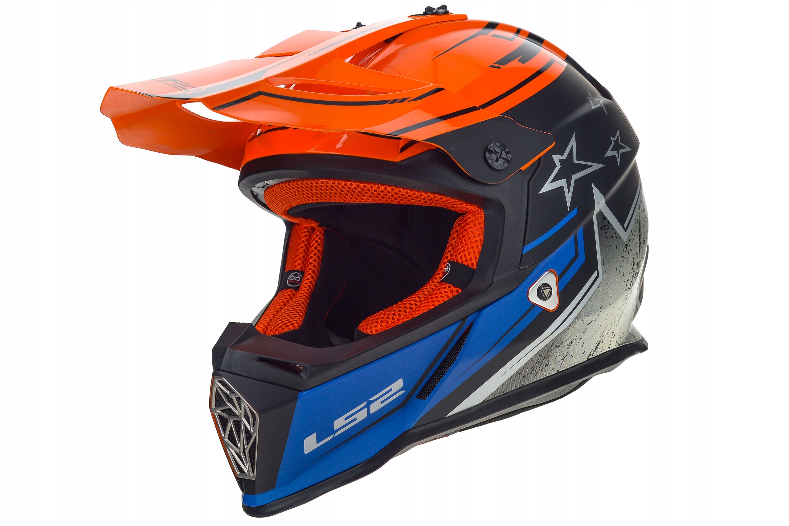 Prilba LS2 MX437 FAST CROSS ENDURO L MOTOCYKLOVÁ