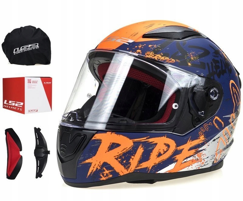 Prilba na motorku LS2 RAPID FF353 NAUGHTY ZADARMO !!!