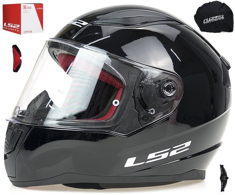 Prilba na motorku LS2 RAPID FF353 čierna ZADARMO !!!