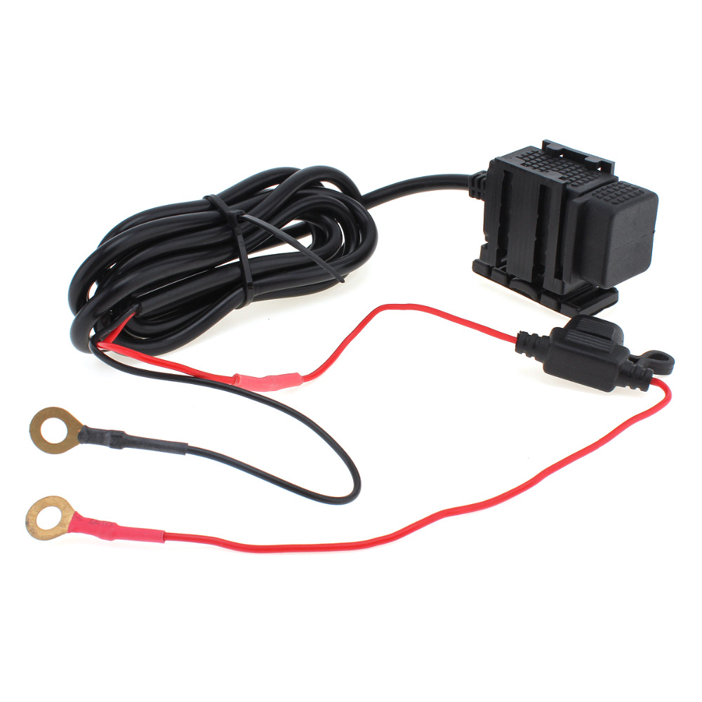 Dvojitá USB nabíjačka 2x 2.1A 12-24V