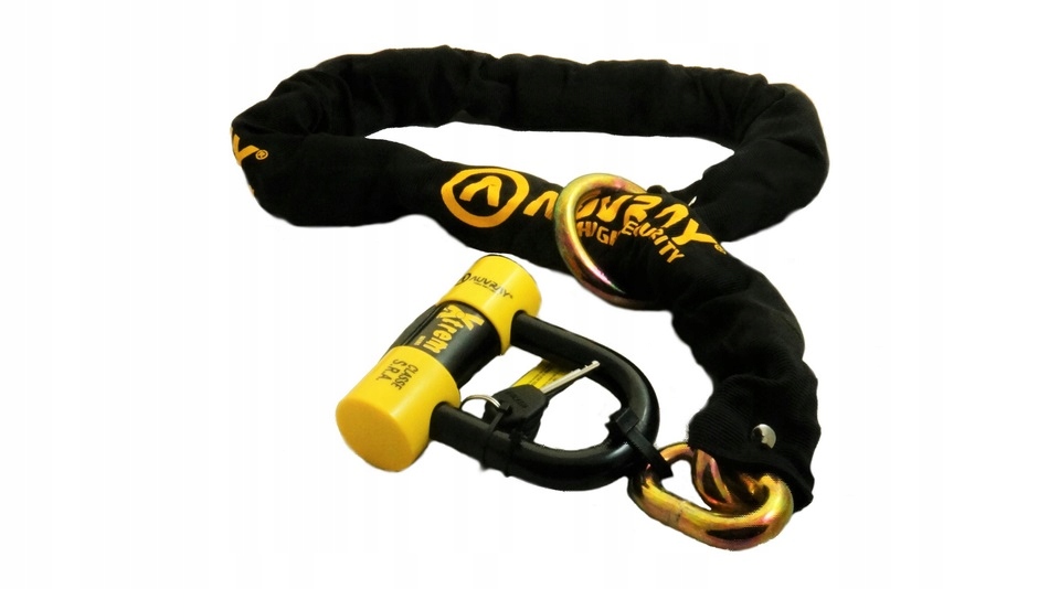 Retiazka Auvray 120 cm laso + visiaci zámok Xtrem